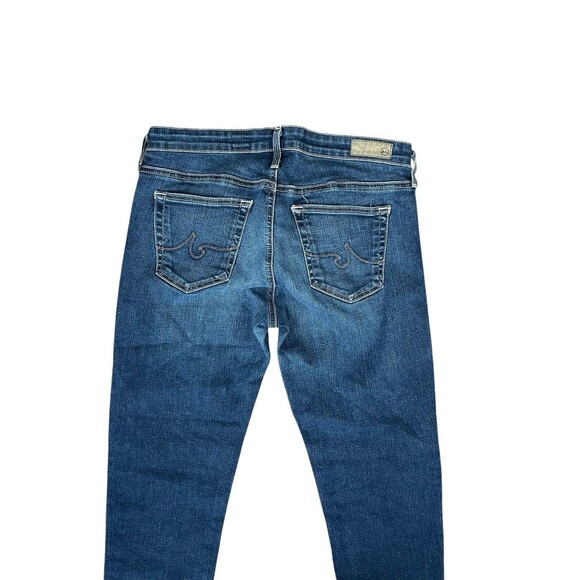 Adriano Goldschmied Jeans Capris Womens 28 28x24 Stilt Crop Cigarette Blue USA - Picture 6 of 13